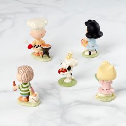 Alternative view of Lenox Premium Peanuts Barbecue 5-Piece Figurine Set