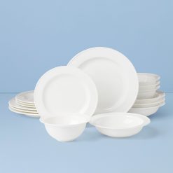 Lenox Premium Studio 1414 Rimmed 16-Piece Dinnerware Set