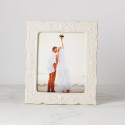 Lenox Premium French Perle White 8x10 Photo Frame