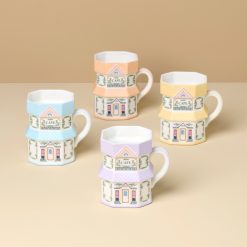 Lenox Premium Lenox Spice Village Mugs, Set of 4