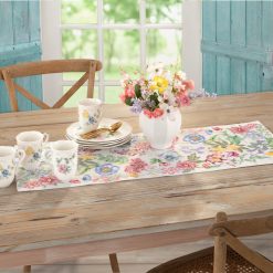 Alternative view of Lenox Premium Butterfly Meadow Garden Embroidered Centerpiece Table Runner