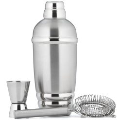 Alternative view of Lenox Premium Tuscany Classics Stainless Steel Cocktail Shaker & Strainer Set