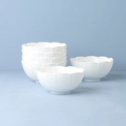 Lenox Premium Studio 1414 Scallop All-Purpose Bowls, Set of 6