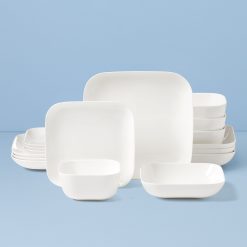 Lenox Premium Studio 1414 Square 16-Piece Dinnerware Set
