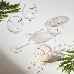 Alternative view of Lenox Premium Holiday Gold Balloon Glasses, Set of 4