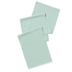 Alternative view of Lenox Premium French Perle Ice Blue 14x70 Table Runner