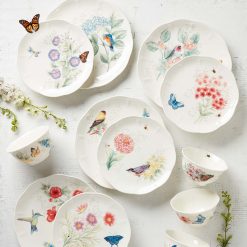 Alternative view of Lenox Premium Butterfly Meadow Flutter 12-Piece Dinnerware Set