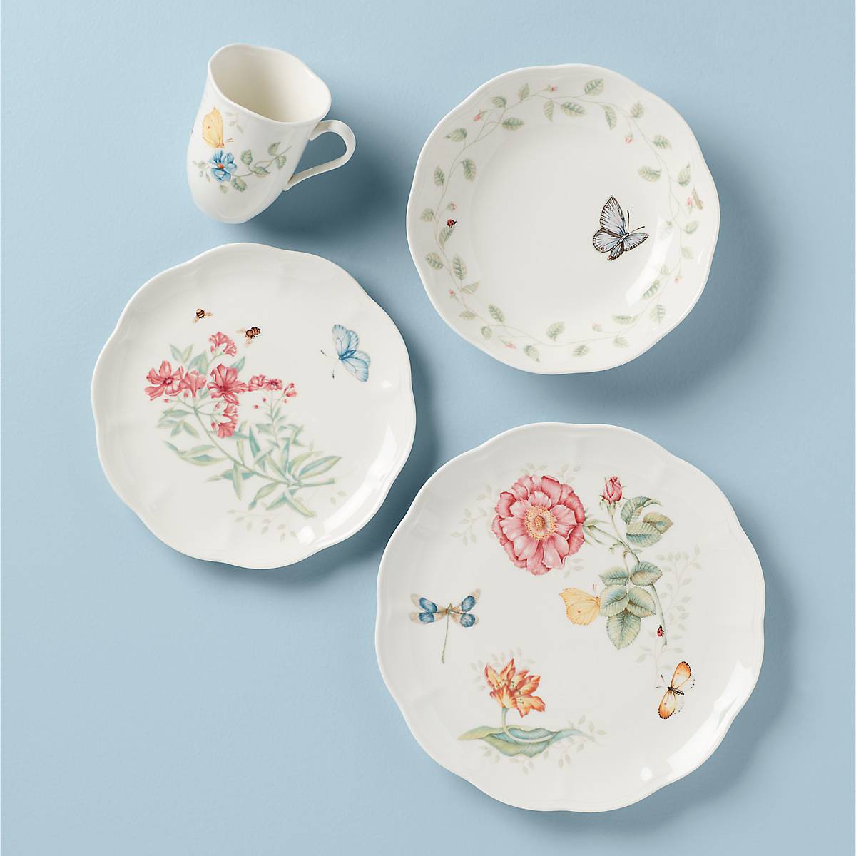 Lenox Premium Butterfly Meadow 4-Piece Place Setting
