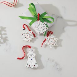 Alternative view of Lenox Premium Jeweled Santa Charm Ornament
