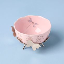 Alternative view of Lenox Premium Butterfly Meadow Bowl with Stand
