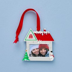 Lenox Premium House Photo Frame Silverplate Ornament