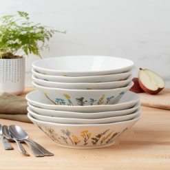 Alternative view of Lenox Premium Wildflowers Pasta Bowls, Set of 4