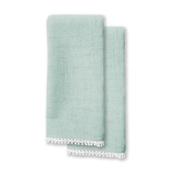 Alternative view of Lenox Premium French Perle Ice Blue Napkin, Set of 2