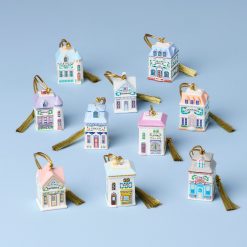 Lenox Premium Lenox Spice Village 10-Piece Mini Ornament Set