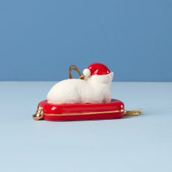 Alternative view of Lenox Premium Personalized Cat Ornament