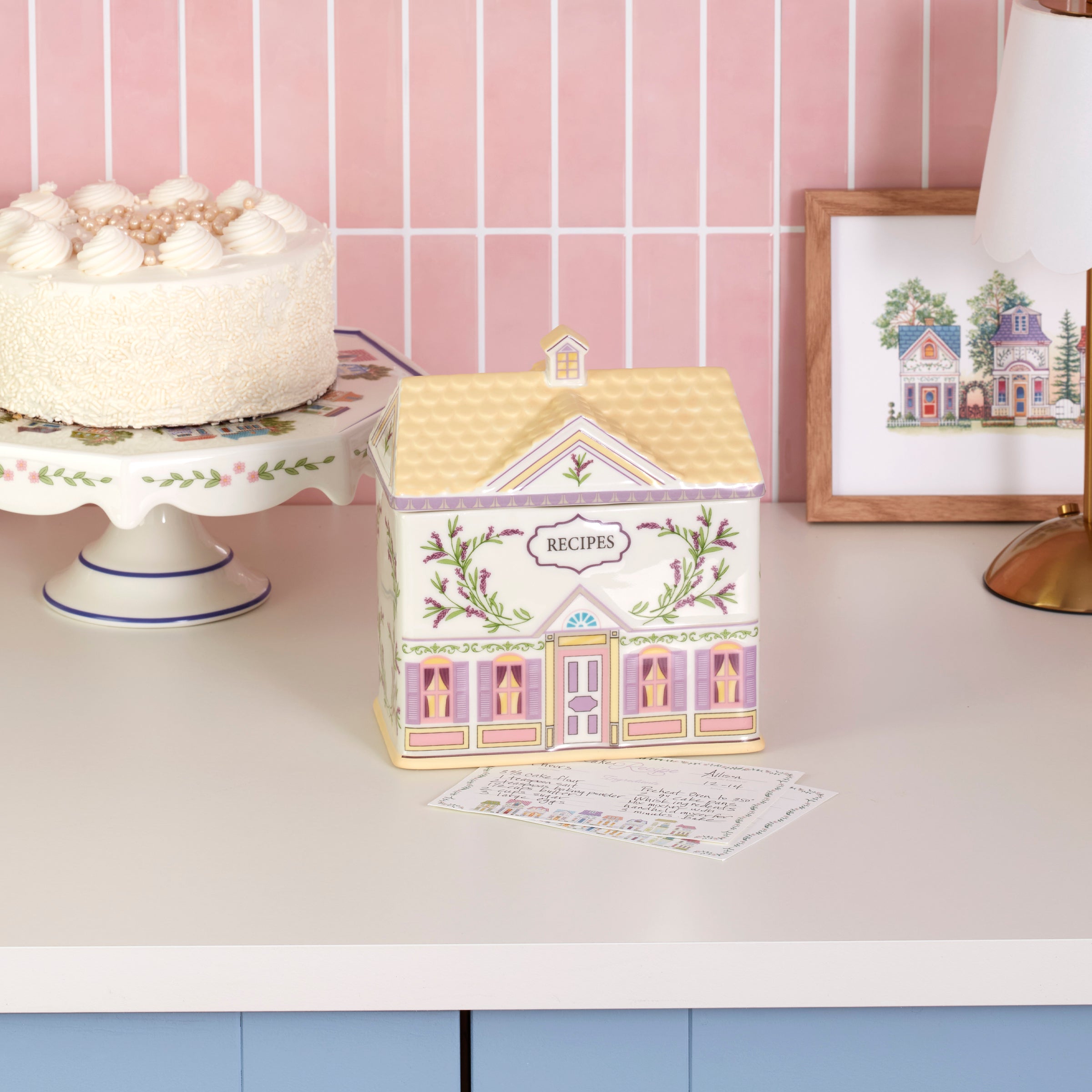 Lenox Premium Lenox Spice Village Recipe Box - Image 4