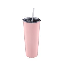 Lenox Premium Pink Insulated Tumbler with Straw
