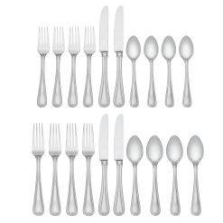 Alternative view of Lenox Premium Vintage Jewel 20-Piece Flatware Set