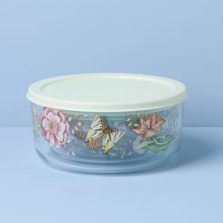 Alternative view of Lenox Premium Butterfly Meadow Glass Containers, Set of 4