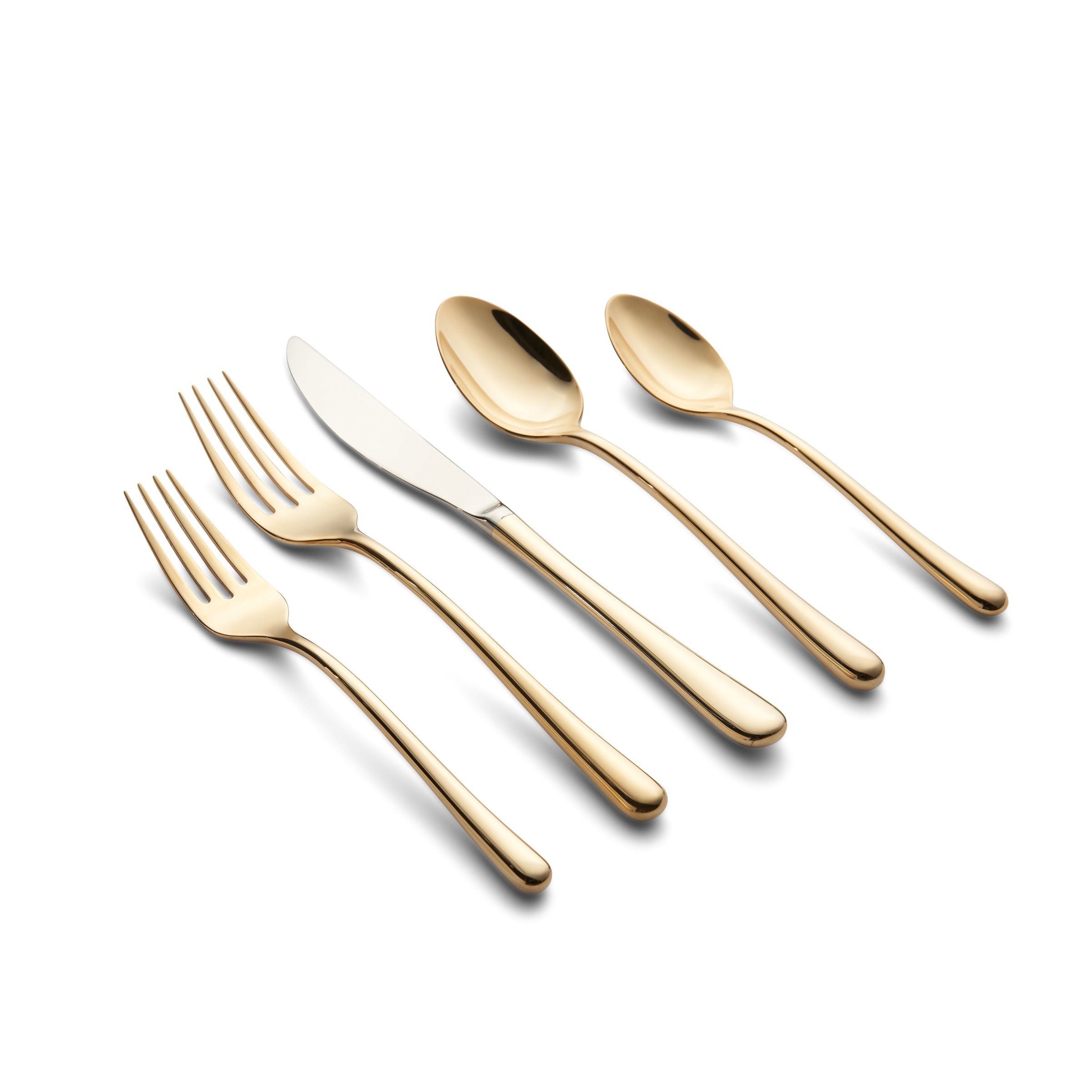 Lenox Premium Samantha Gold 20-Piece Flatware Set