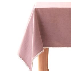 Lenox Premium French Perle Blush 60x84 Tablecloth