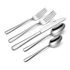 Alternative view of Lenox Premium Waverley 20-Piece Flatware Set