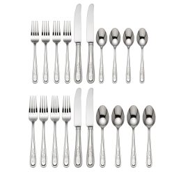 Alternative view of Lenox Premium Opal Innocence 20-Piece Flatware Set