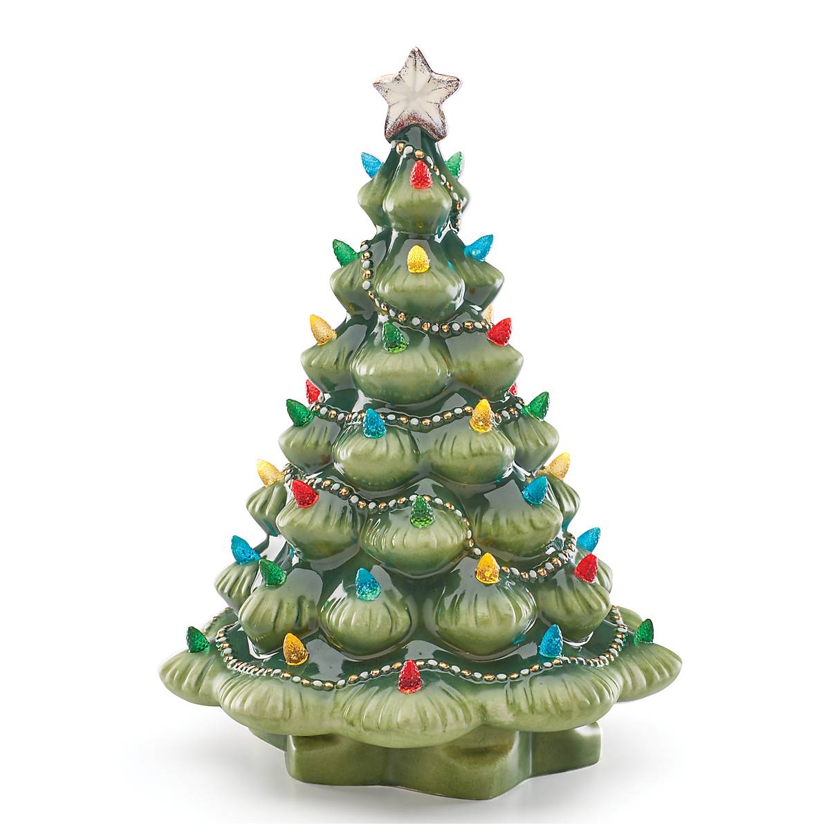 Lenox Premium Treasured Traditions Green Lit Tree - Image 5