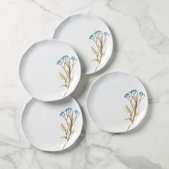 Lenox Premium Wildflowers Dinner Plates, Set of 4