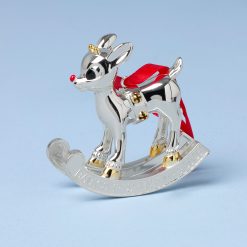 Alternative view of Lenox Premium 2026 Baby's 1st Christmas Rudolph Ornament