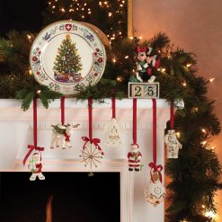 Alternative view of Lenox Premium Mickey & Minnie Countdown to Christmas Figurine