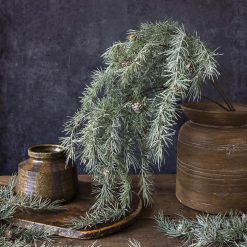 Lenox Premium Artificial Cedar and Pinecone Branch