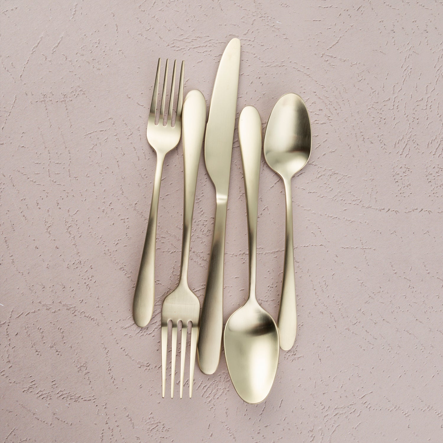 Lenox Premium Poet Champagne Satin 20-Piece Flatware Set - Image 5