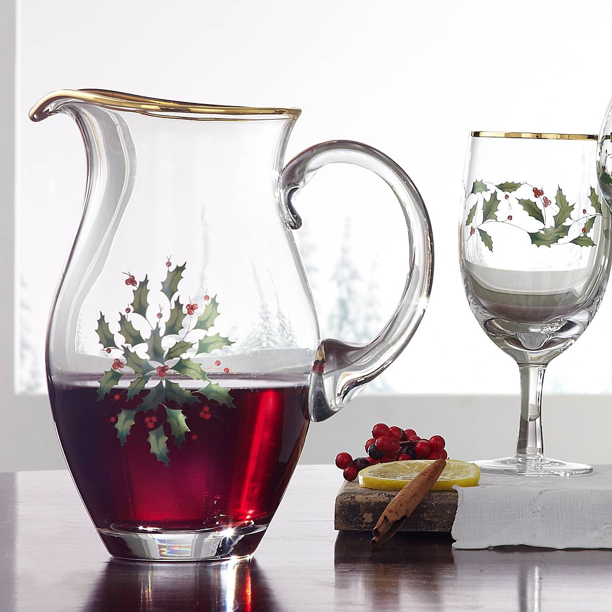 Lenox Premium Holiday Iced Beverage Glasses, Set of 4 - Image 3