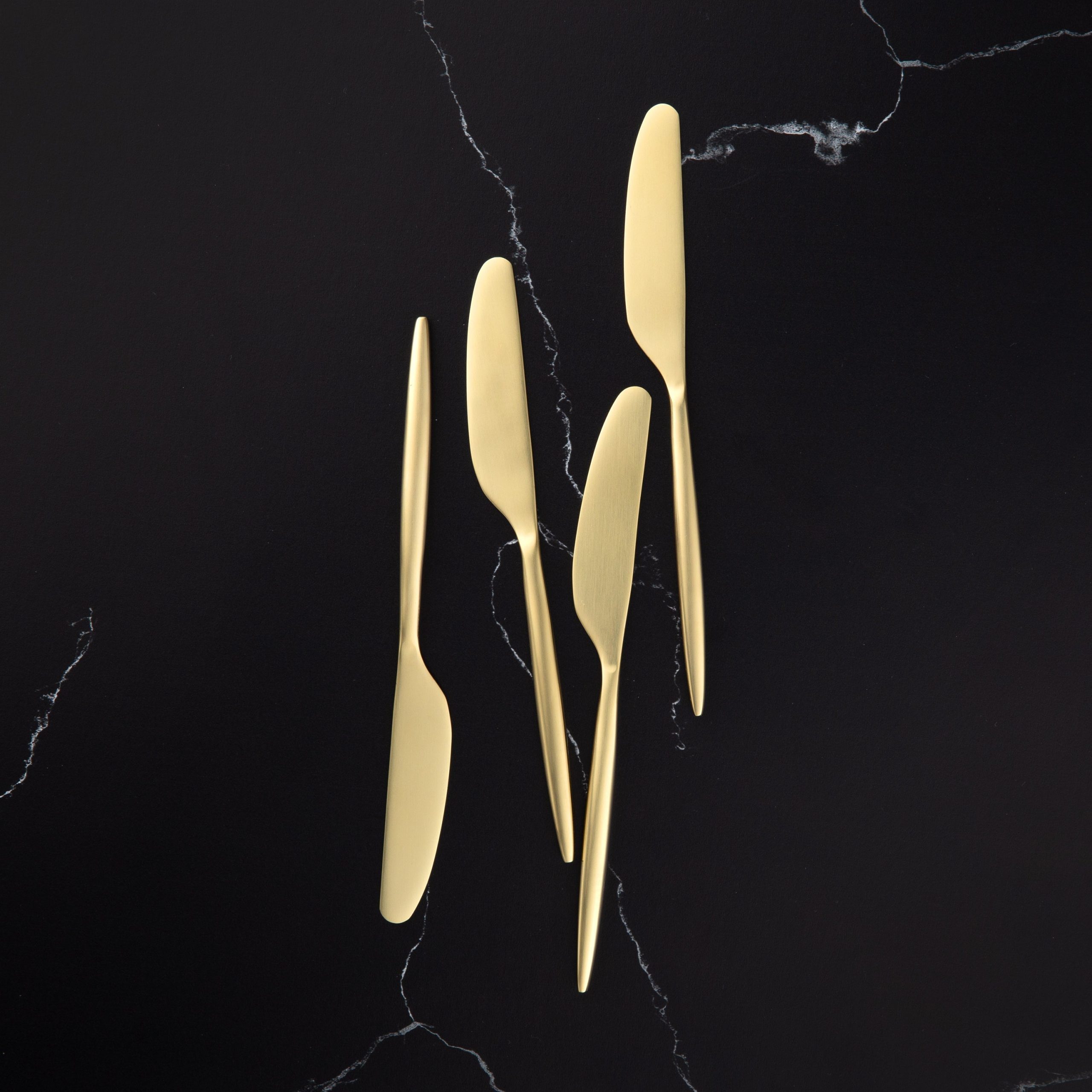 Lenox Premium Gaze Champagne Satin Spreaders, Set of 4