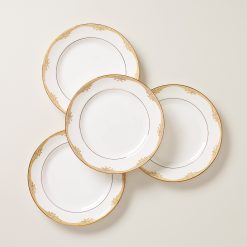 Lenox Premium British Colonial Bamboo Dinner Plates, Set of 4