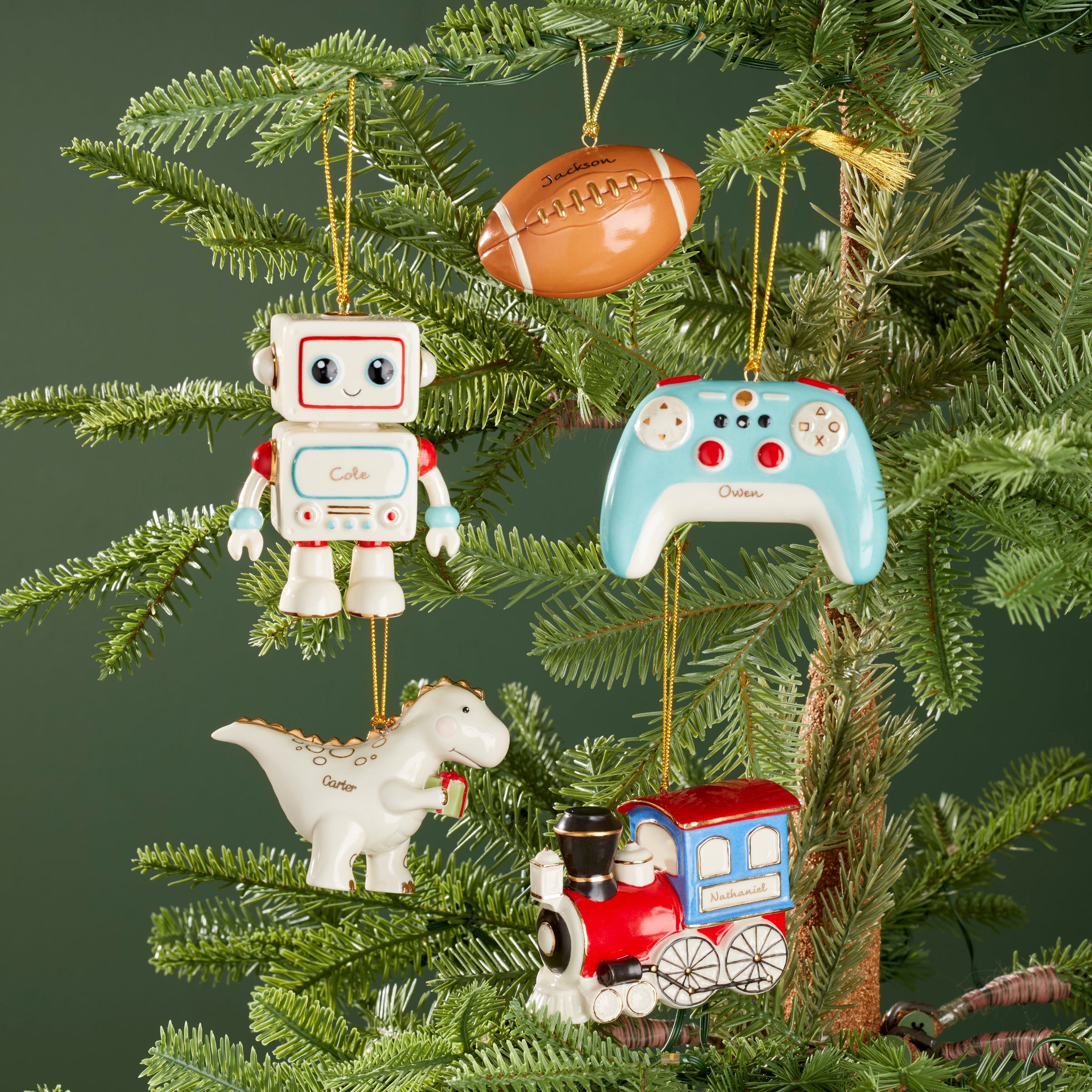 Lenox Premium Personalized Train Ornament - Image 3