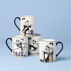 Alternative view of Lenox Premium Nightmare Before Christmas Mugs, Set of 4