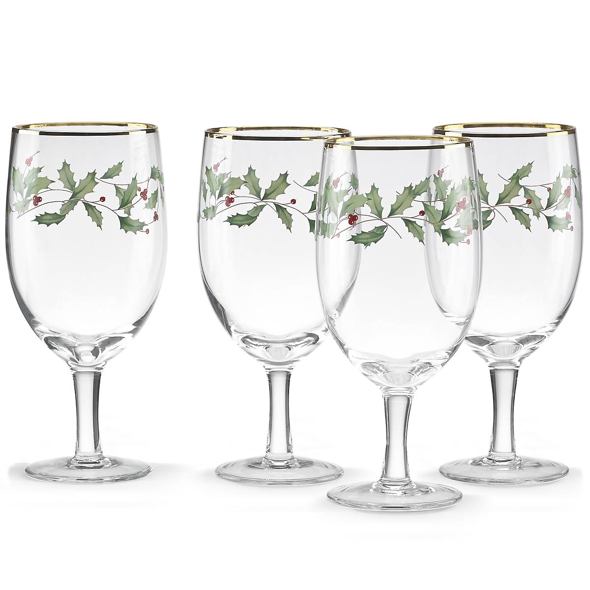 Lenox Premium Holiday Iced Beverage Glasses, Set of 4 - Image 5