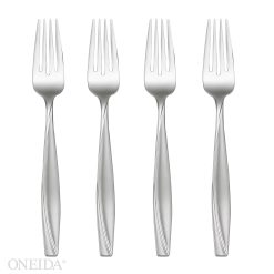 Lenox Premium Camlynn Satin Salad Forks, Set of 4