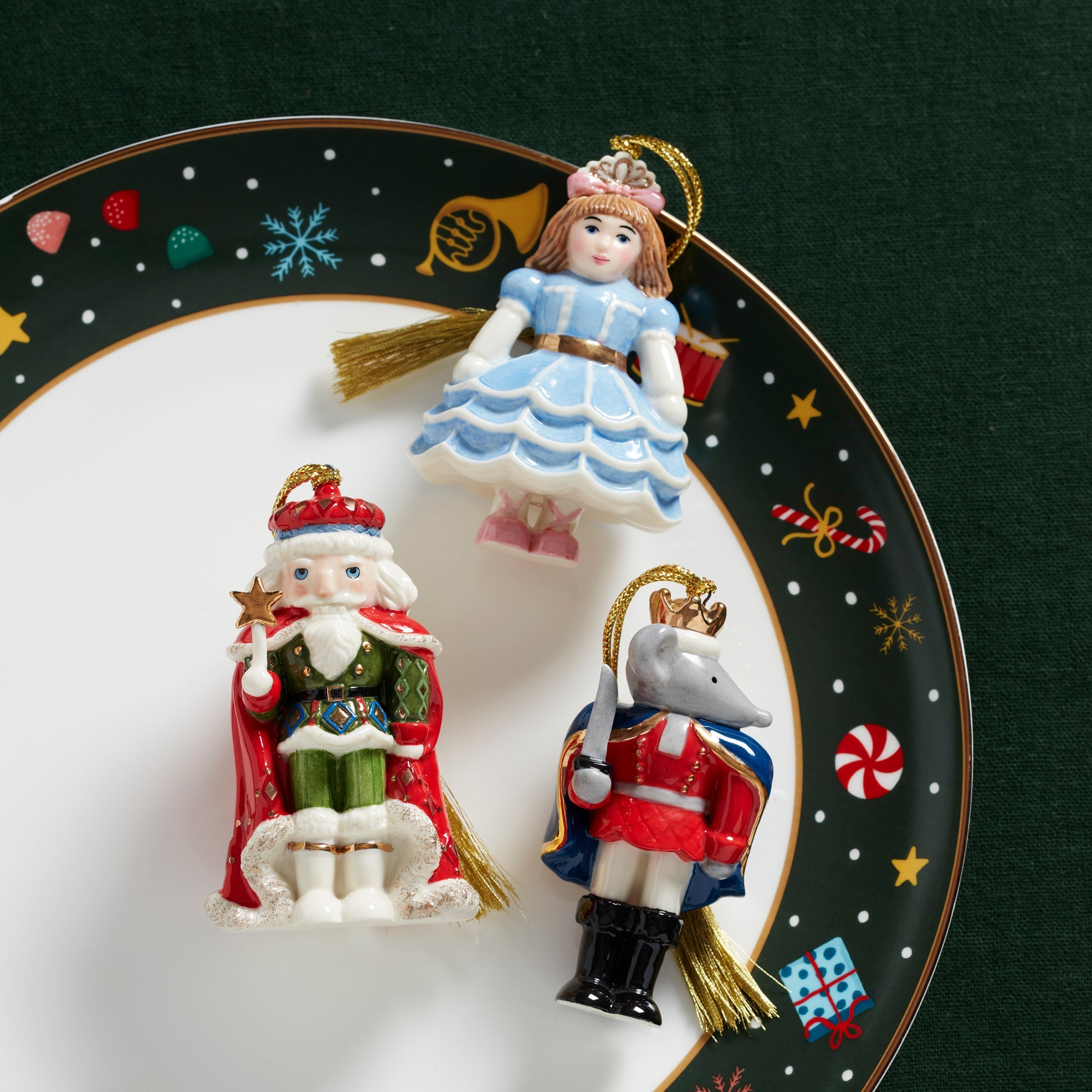 Lenox Premium Nutcracker Ballet 3-Piece Ornament Set - Image 4