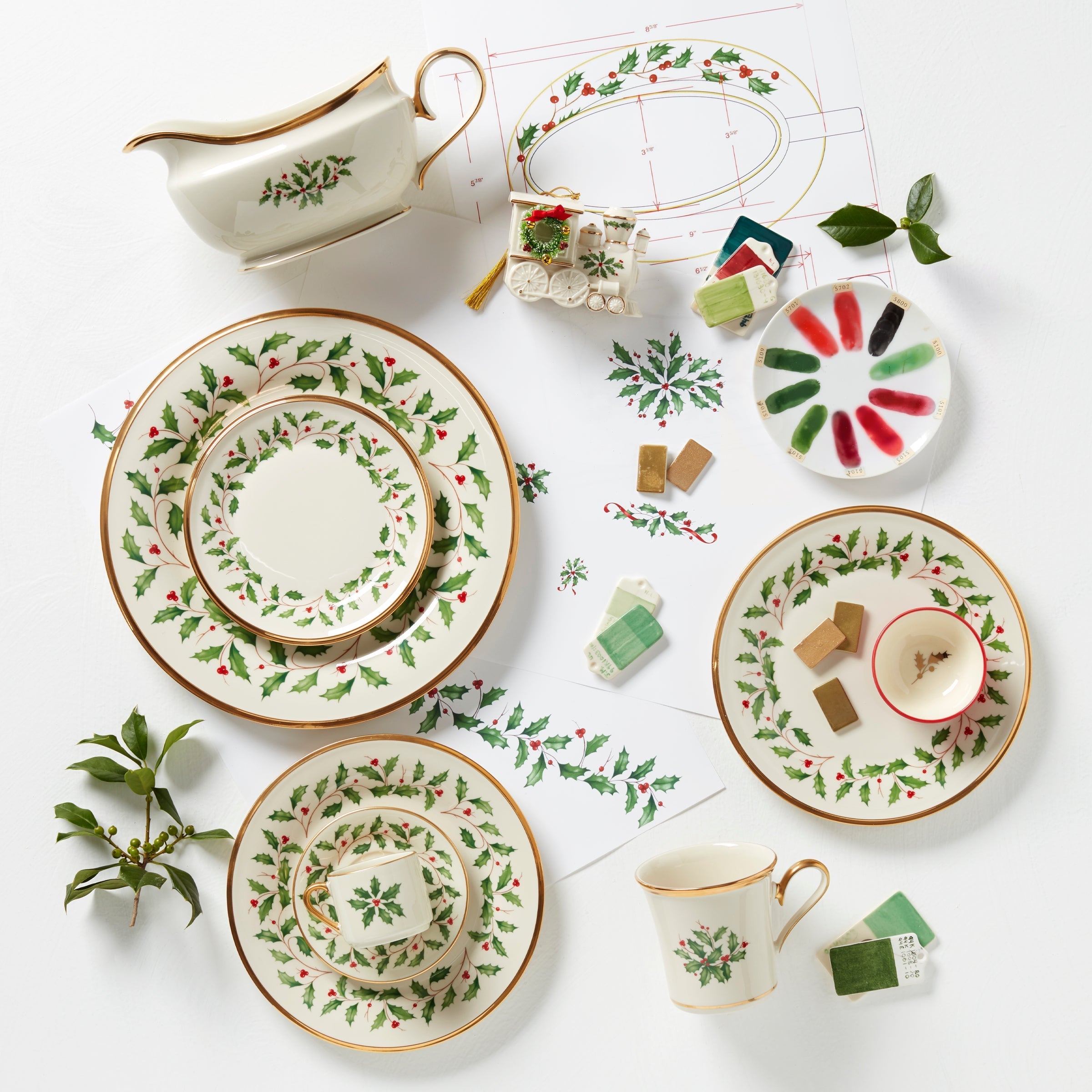 Lenox Premium Holiday 5-Piece Place Setting - Image 6