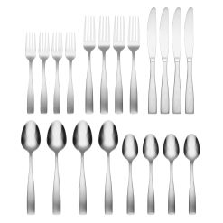 Alternative view of Lenox Premium Madison Satin 20-Piece Flatware Set