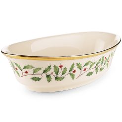 Alternative view of Lenox Premium Holiday Vegetable Bowl