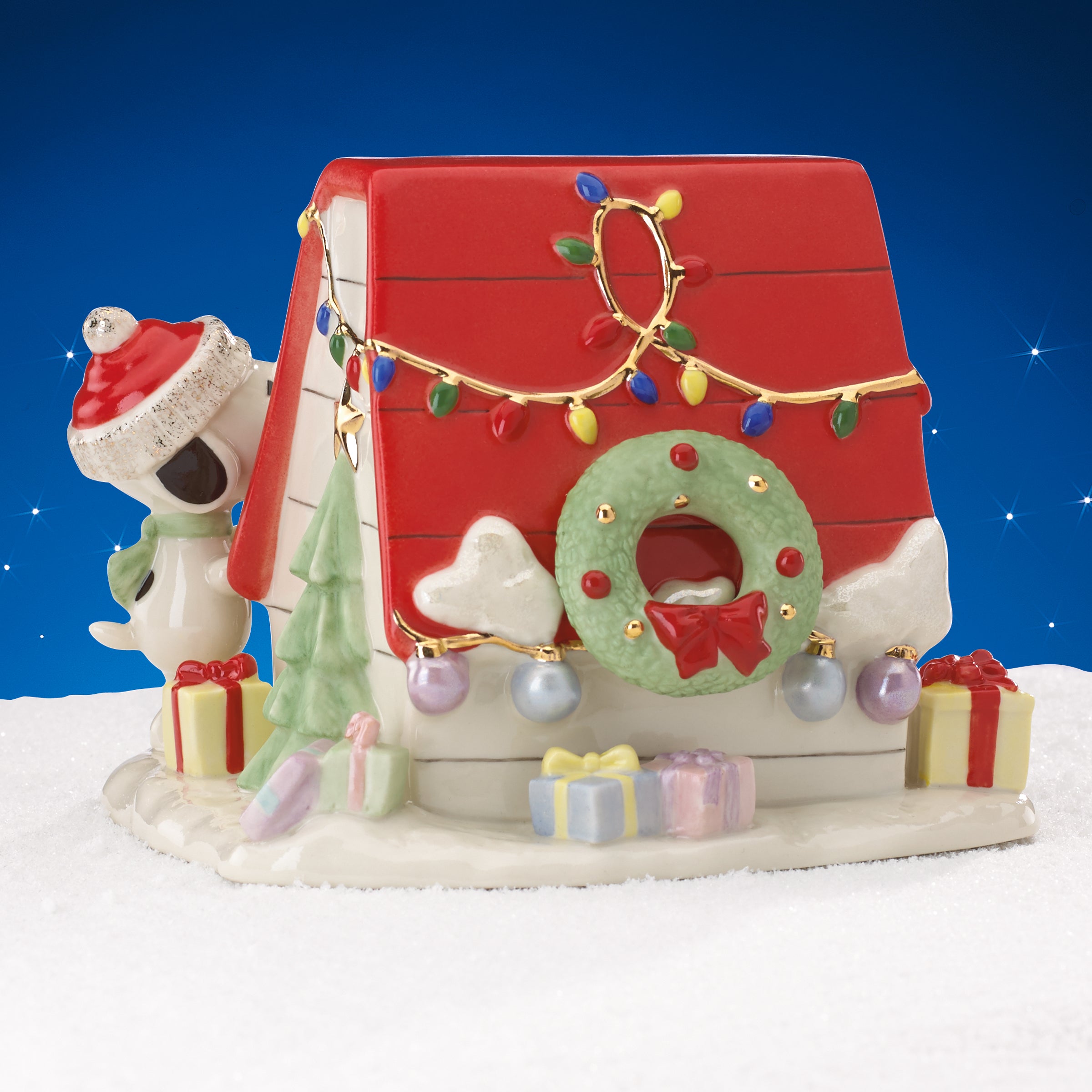 Lenox Premium Snoopy's Christmas Decor For You Figurine - Image 3