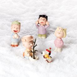 Lenox Premium Peanuts A Charlie Brown Christmas 5-Piece Figurine Set