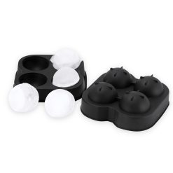 Alternative view of Lenox Premium Black Round Silicone XL Ice Mold