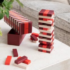 Alternative view of Lenox Premium Red Tumbling Tower Game