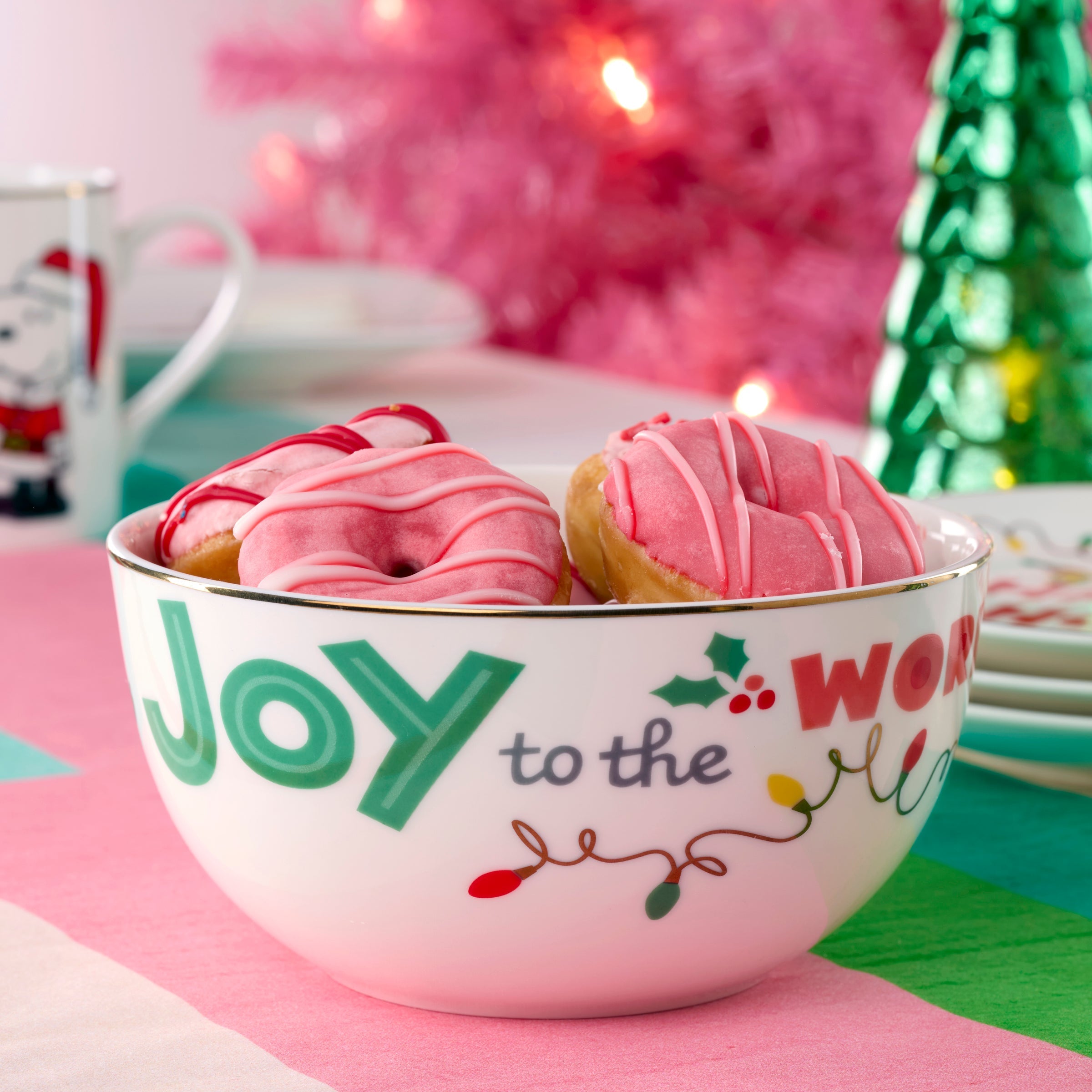 Lenox Premium Snoopy Christmas All-Purpose Bowls, Set of 4 - Image 2