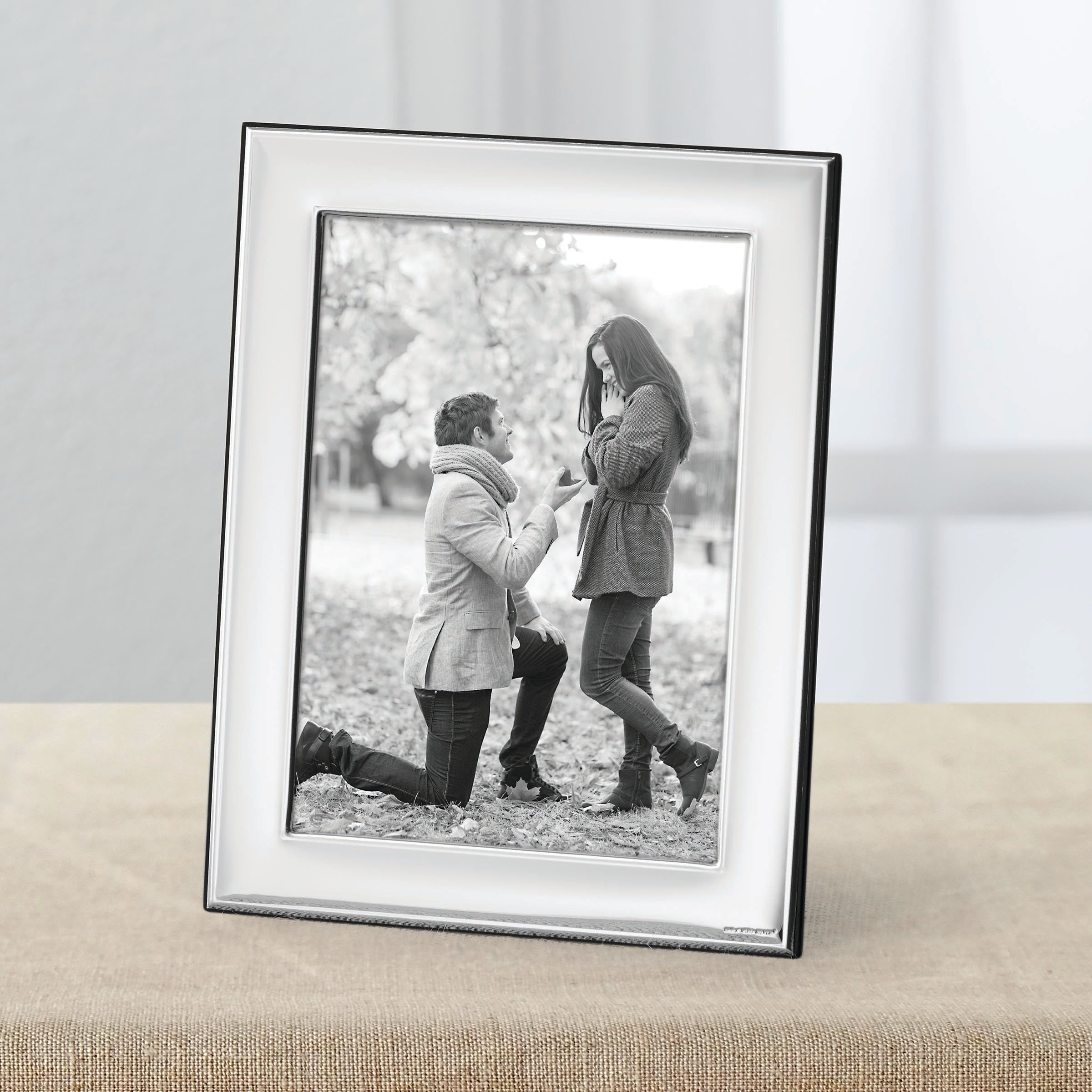 Lenox Premium Naples Silverplate 5x7 Photo Frame - Image 4